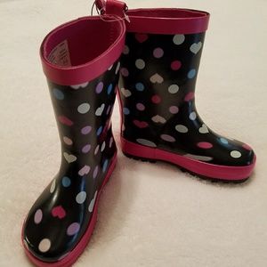 NWOT Girls Rain boots size 9-10